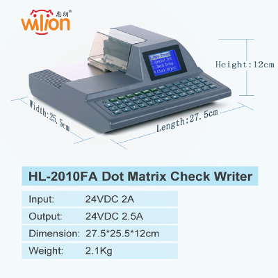 self-research famous merchandise cheque writing machine