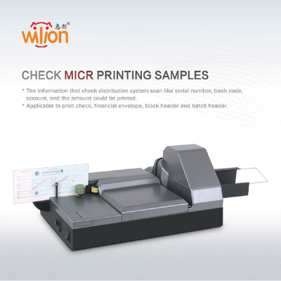 MICR and Ink-jet check printer factory direct sale