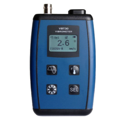 Portable vibration meter