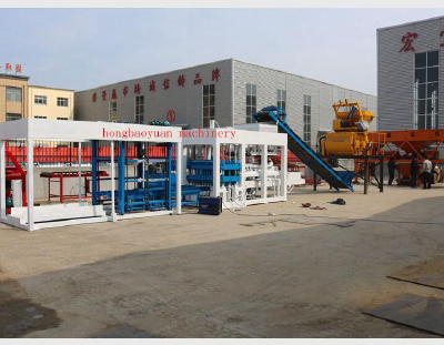 QTJ8-15 HYDRAULIC automatic block making machine