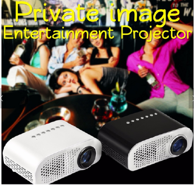 For Private party simpleBeam Projector GP802A Super Portable Led mini Game Toy Projector USB direct play Movie