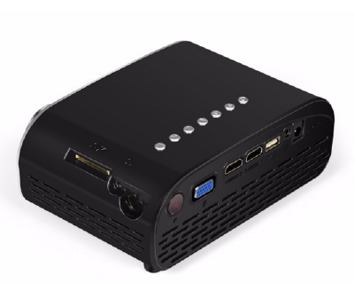 simpleBeam Projector GP802A Super Portable Led mini Projector USB direct play Movie for game by HDMI