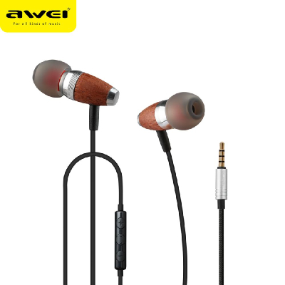 AWEI ES-60TY high quality invisible ear phones earphone for smartphones with CE/ROHS/FCC certificates