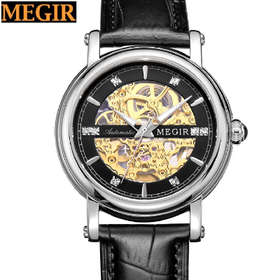 Megir Seagull automatic movement watch with IPS IPG IPRG color for your choice