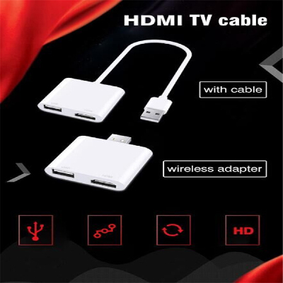 Wireless phone to TV HDMIcable usb to wireless converter for iphone7