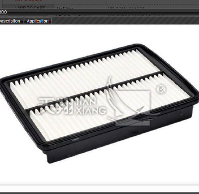 Air filter 28113-2P300 for HYUNDAI ix35