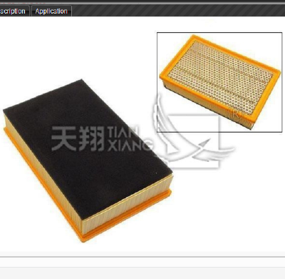 Air filter 13 71 7 514 832 for BMW