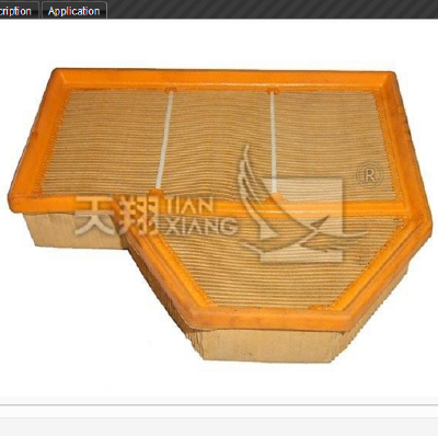 Air filter 13 72 7 834 714 for BMW 6