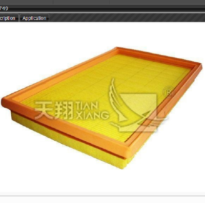 Air filter 13 72 1 491 749 for MINI MINI