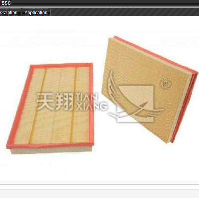 Air filter 13 71 7 548 888 for BMW X5