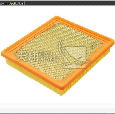 Air filter 4861480AA for CHRYSLER