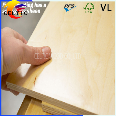 High gloss uv laminated plywood