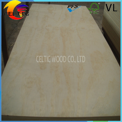 B/B grade Radiata pine plywood