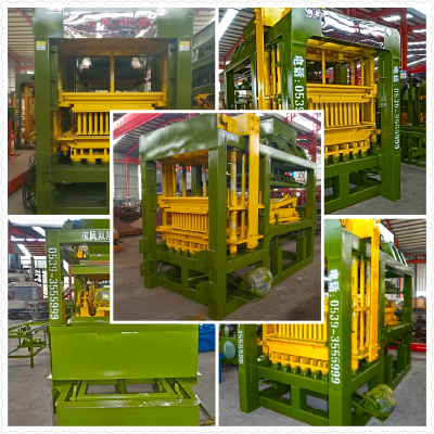 QT6-15 Hot sale new  concrete brick making machine with 100kn exciting force