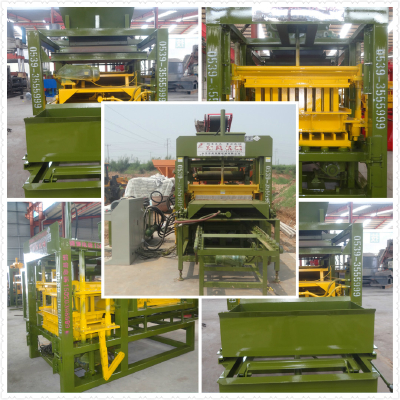 QT5-15  color paver brick  concrete brick making machine