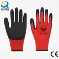 13G Polyester Shell Latex Palm Coated Safety Industrial Work Glove