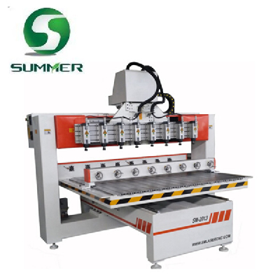 multi spindles 2d 3d wood cylinder column carving cnc router wood carving cnc router