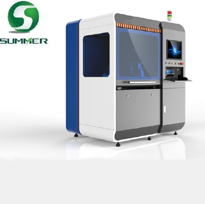 SM6040 mini small power300W 500W metal cutting fiber laser cutting machine