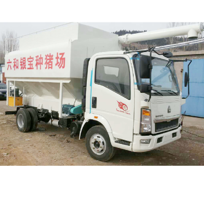 New Diesel Bulk Feed Delivery Truck Euro 3 Mini Bulk Feed Delivery Truck