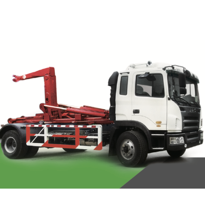 VAN UNLOADING TYPE GARBAGE TRUCK