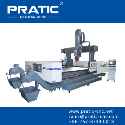 CNC 5 axis Cutting Machine with HSK　