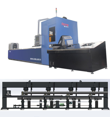 Fitness Equipment Widely Use CNC Fiber Laser Pipe Tube Cutter