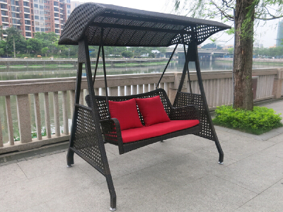 2 Person Wicker Chair Outdoor Swing