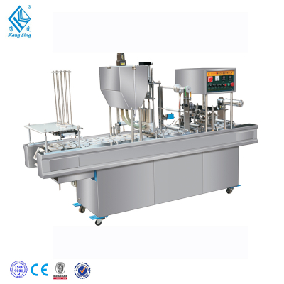 Automatic Mineral Water Cup Jelly Filling Sealing Machine Cup Filling And Sealing Machine