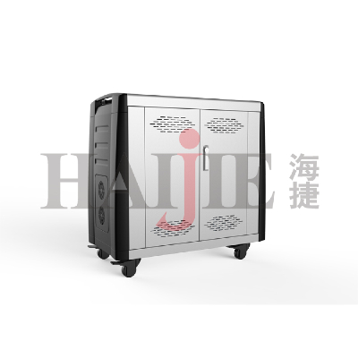 Laptop charging cart