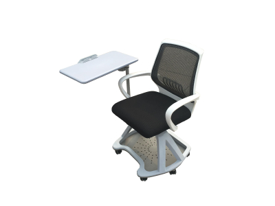 Student chair with writing tablet