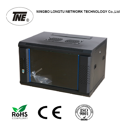 9u 600X450 Single Section Wall Cabinet with Glass Door