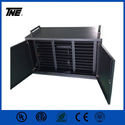 Professional Metal charging enclosure for laptop charging cart for ipad 19"