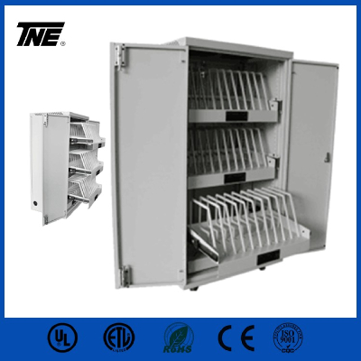 Hot selling laptop charging cabinet 19" installation with CE and ROHS