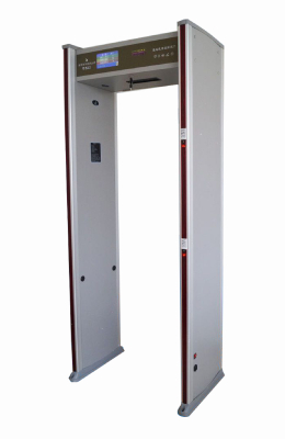 ZK-803A temperature measuring Security GateWalk Through Temperature Scanner