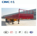 CIMC 3 Axle Side Wall Cargo Semi Trailer Low Price For Sale