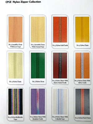 Nylon Zippers