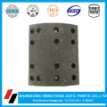 China auto parts manufacturers brake lining for sinotruk howo