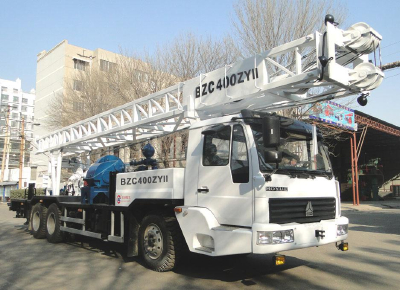 BINZUAN RIGS BZC400HW Truck Mounted Drilling Rig