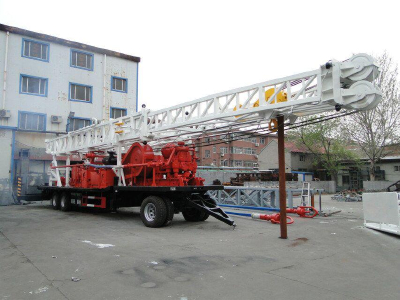 1000-1500m trailer type deep water well drilling rig hot sale in Egypt