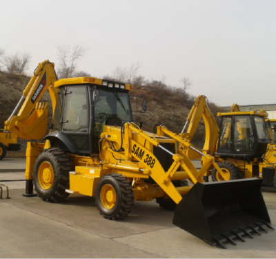 SAM388 Backhoe Loader with Cummins Engine