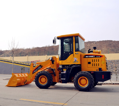 small front loader and earth moving equipment