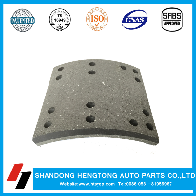 Sinotruk truck accessories brake lining