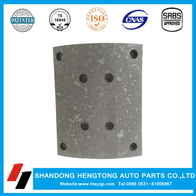 Shoe manufacturer WWA 19582 brake lining for MAN trailer parts