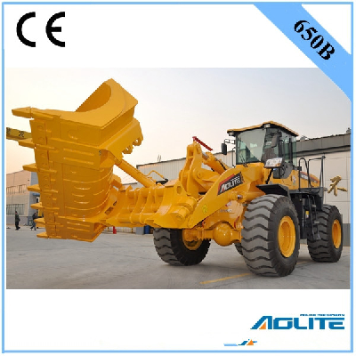 5t wheel loader with dumping bucket hot sale