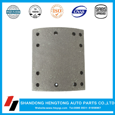 Chinese truck parts WVA19369 brake lining for York trailer