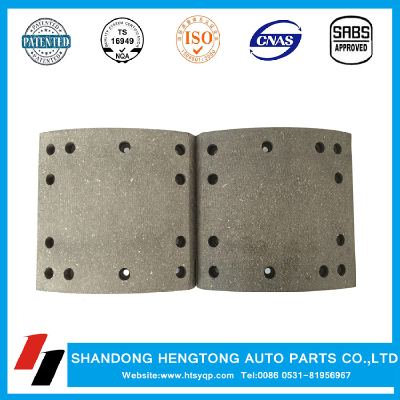 Truck trailer spare parts brake pad for SAF York