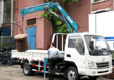 Truck Mounted Crane with 2t