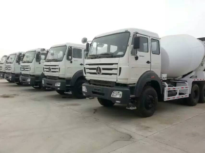 Concrete Transit Mixer Truck
