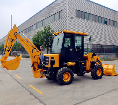 1.2T Loading Capacity Front End Backhoe Loader