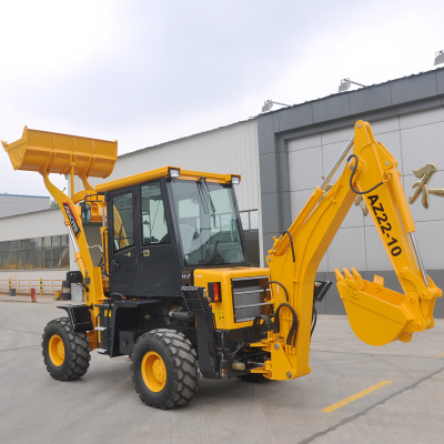 1.2T Loading Capacity Front End Backhoe Loader